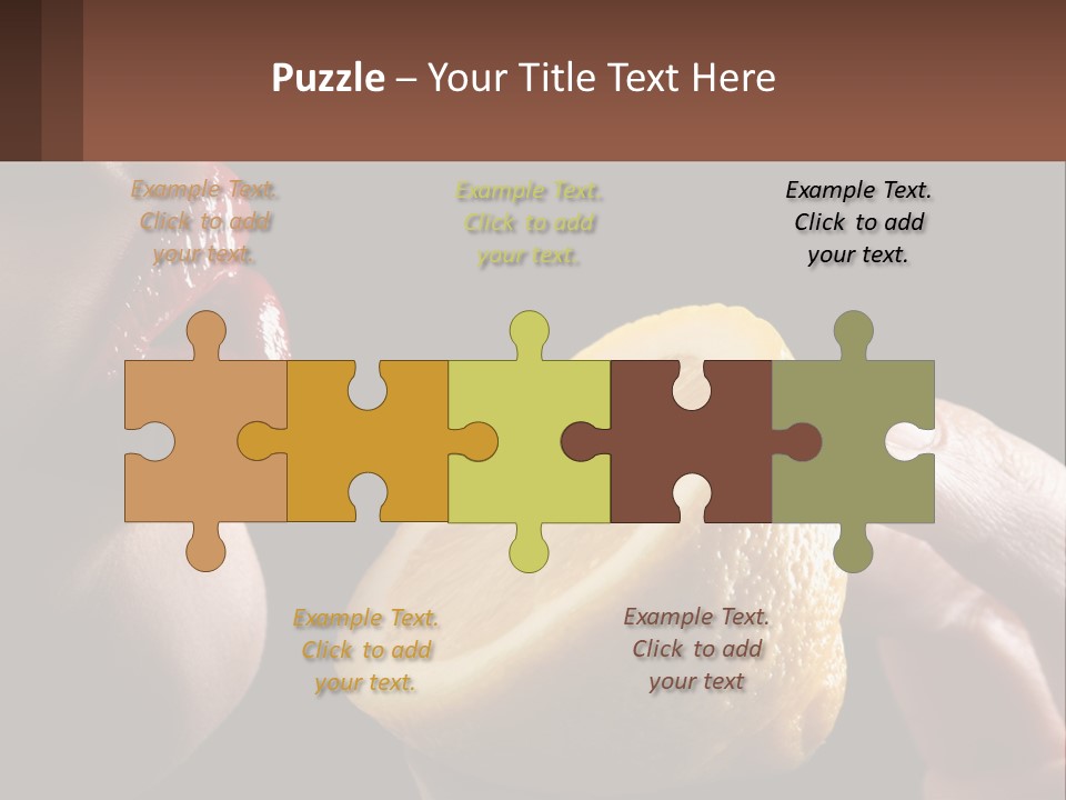 A Person Holding A Slice Of Lemon In Their Hand PowerPoint Template