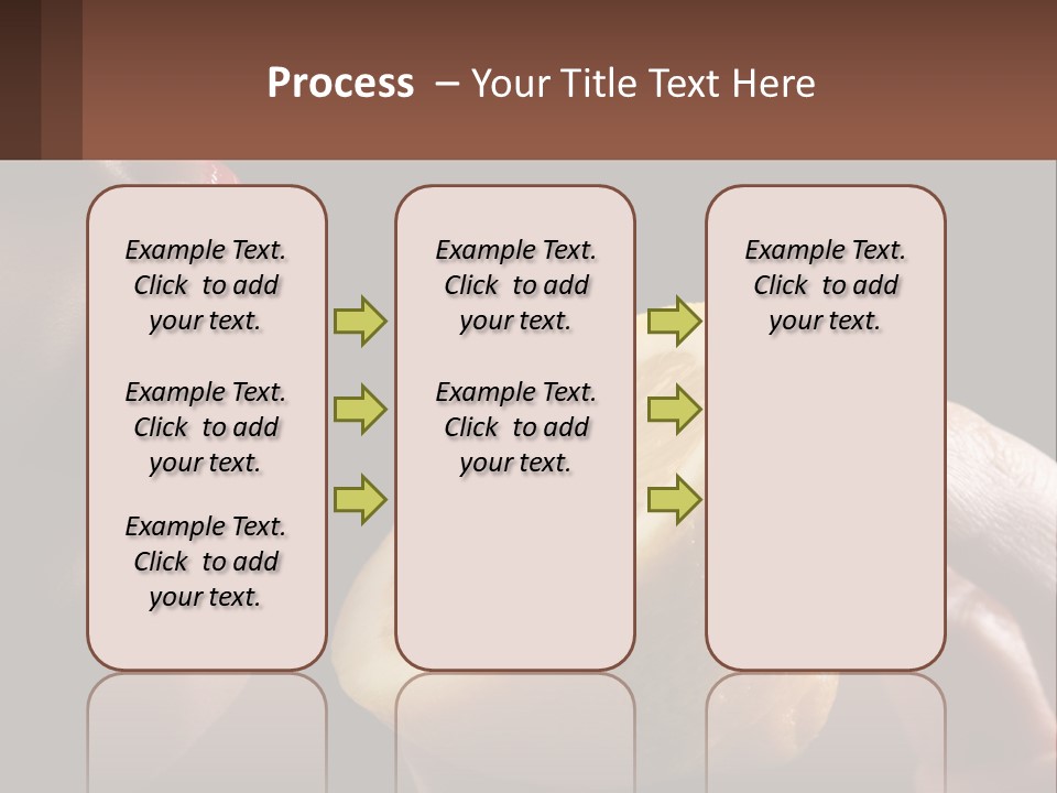 A Person Holding A Slice Of Lemon In Their Hand PowerPoint Template
