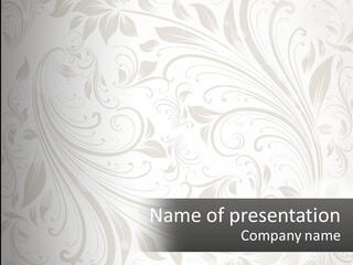 A Powerpoint Presentation With A White Background PowerPoint Template