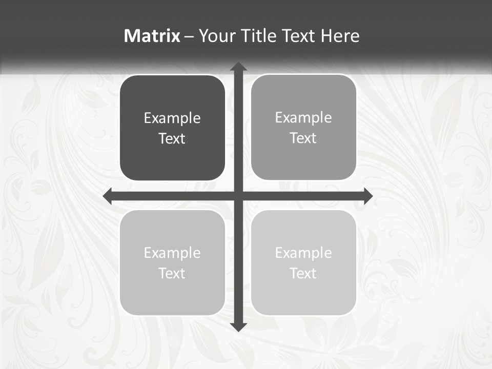 A Powerpoint Presentation With A White Background PowerPoint Template