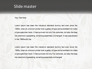 A Powerpoint Presentation With A White Background PowerPoint Template