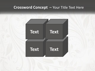 A Powerpoint Presentation With A White Background PowerPoint Template