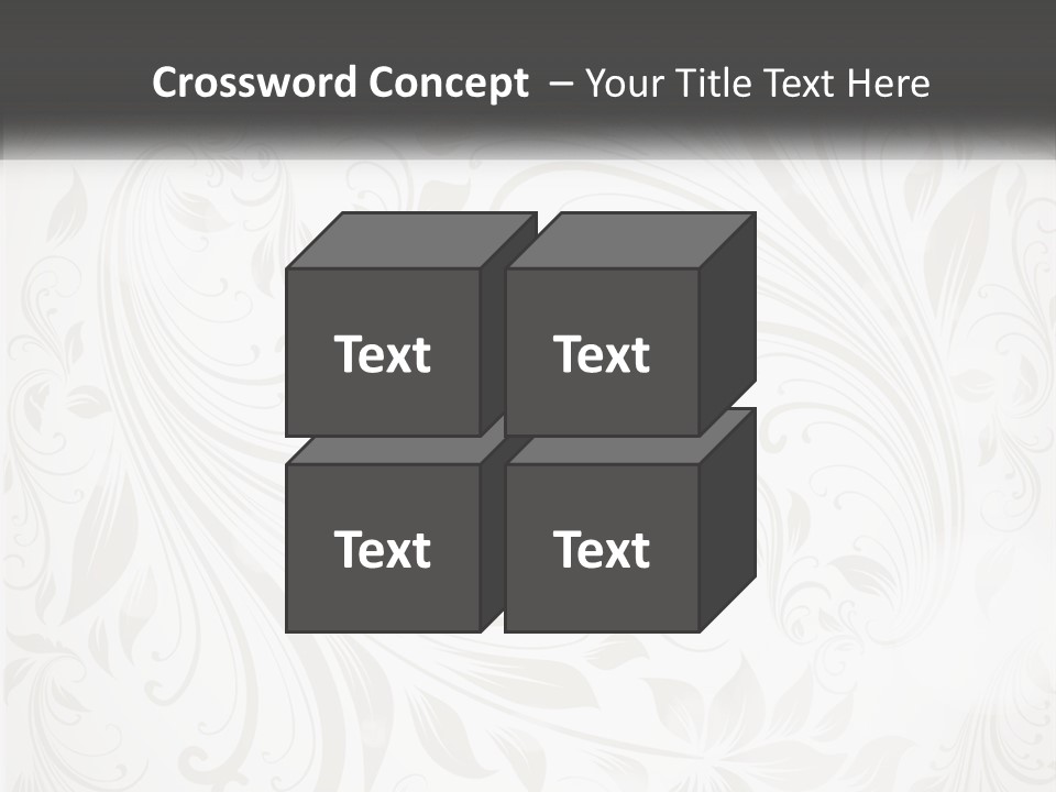 A Powerpoint Presentation With A White Background PowerPoint Template