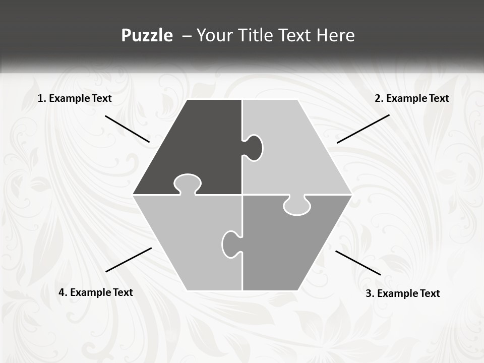 A Powerpoint Presentation With A White Background PowerPoint Template