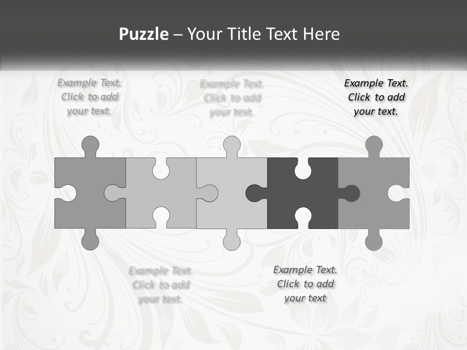 A Powerpoint Presentation With A White Background PowerPoint Template