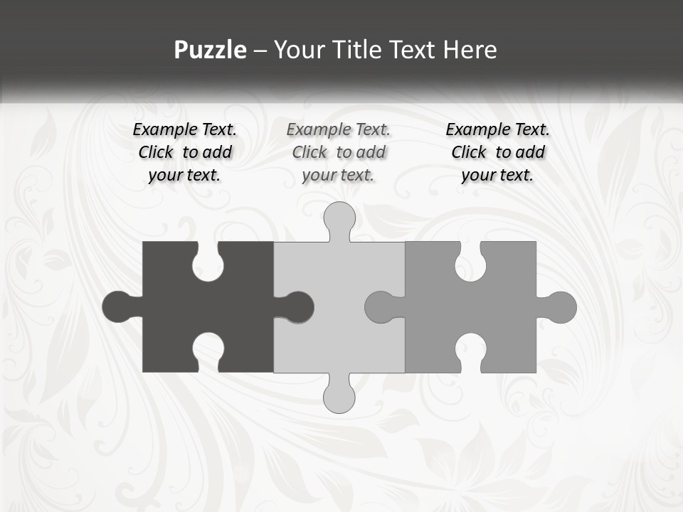 A Powerpoint Presentation With A White Background PowerPoint Template