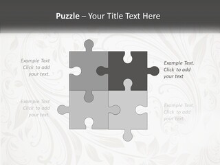 A Powerpoint Presentation With A White Background PowerPoint Template