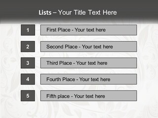 A Powerpoint Presentation With A White Background PowerPoint Template