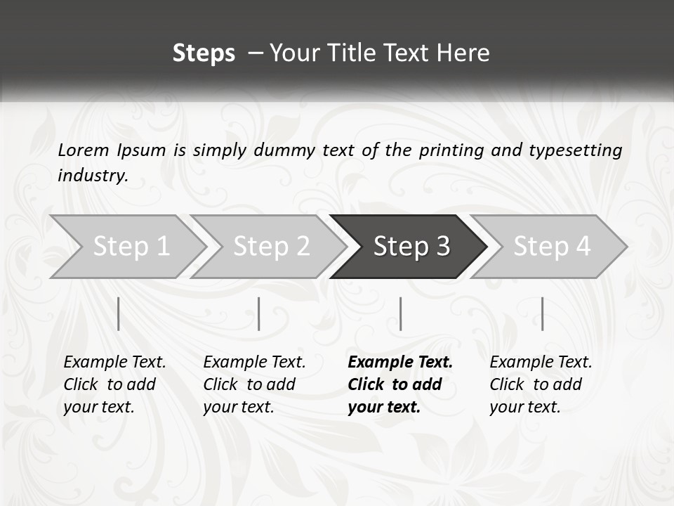 A Powerpoint Presentation With A White Background PowerPoint Template