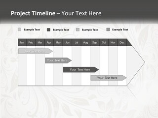 A Powerpoint Presentation With A White Background PowerPoint Template
