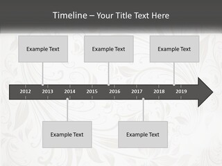 A Powerpoint Presentation With A White Background PowerPoint Template