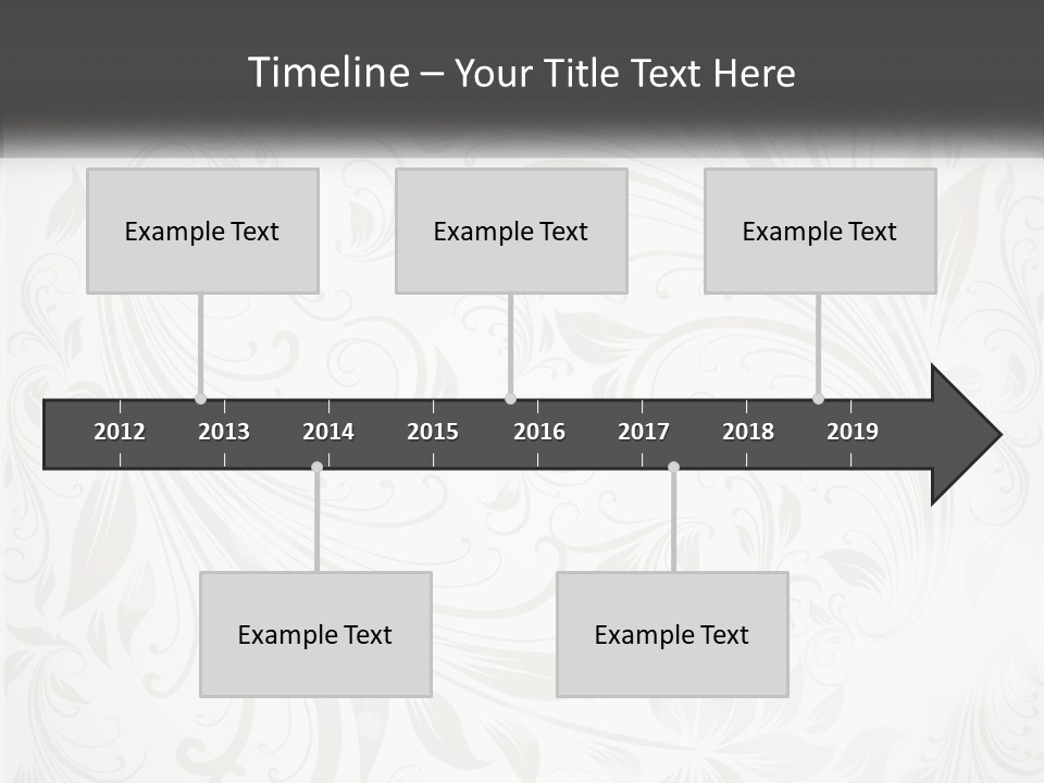 A Powerpoint Presentation With A White Background PowerPoint Template