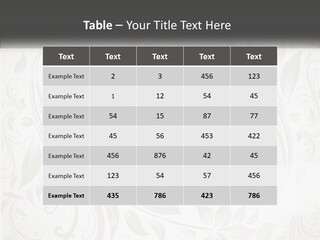 A Powerpoint Presentation With A White Background PowerPoint Template