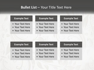 A Powerpoint Presentation With A White Background PowerPoint Template