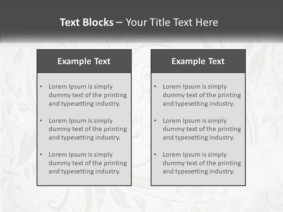 A Powerpoint Presentation With A White Background PowerPoint Template