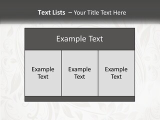 A Powerpoint Presentation With A White Background PowerPoint Template