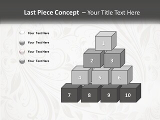 A Powerpoint Presentation With A White Background PowerPoint Template