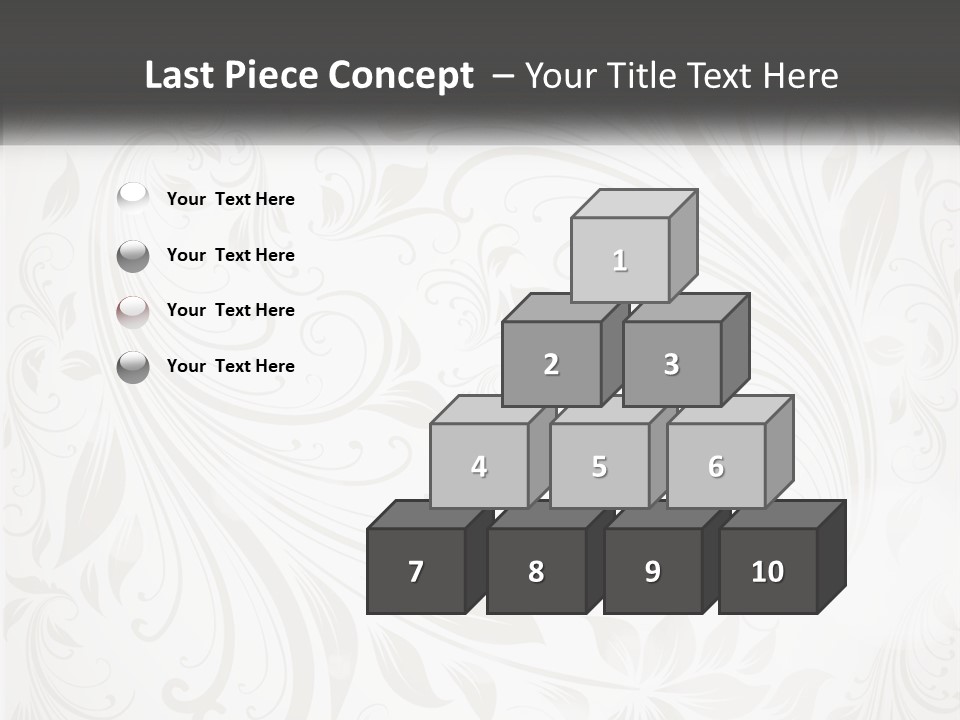 A Powerpoint Presentation With A White Background PowerPoint Template