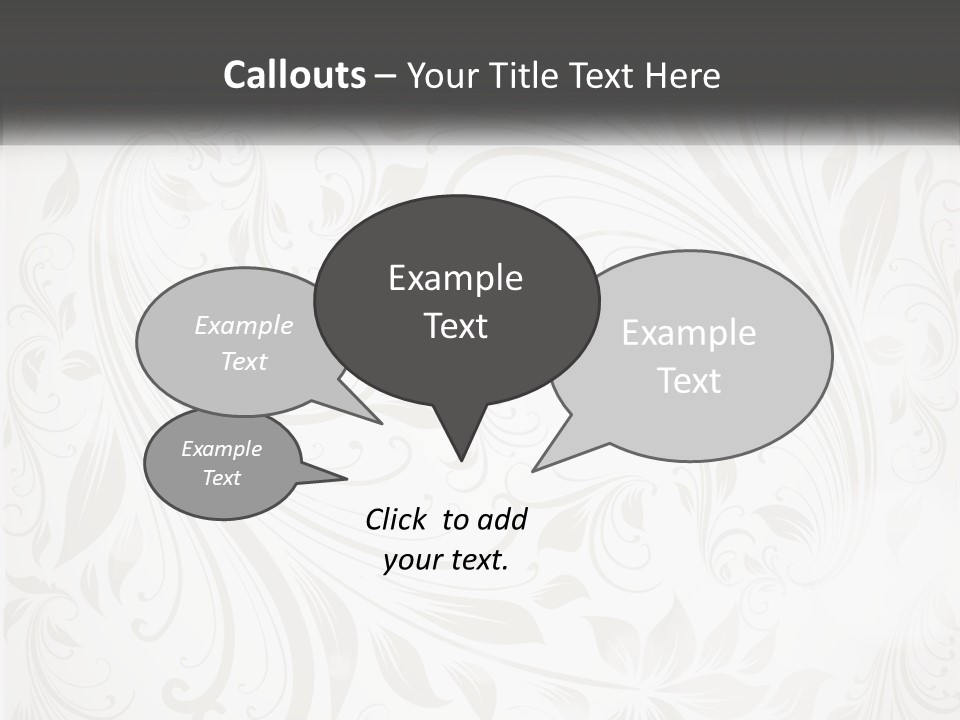 A Powerpoint Presentation With A White Background PowerPoint Template