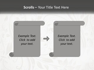 A Powerpoint Presentation With A White Background PowerPoint Template