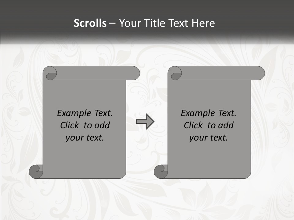 A Powerpoint Presentation With A White Background PowerPoint Template