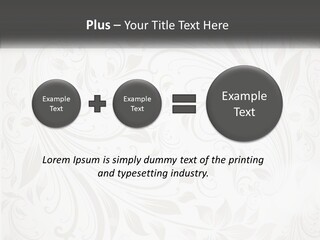 A Powerpoint Presentation With A White Background PowerPoint Template