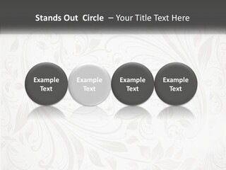 A Powerpoint Presentation With A White Background PowerPoint Template