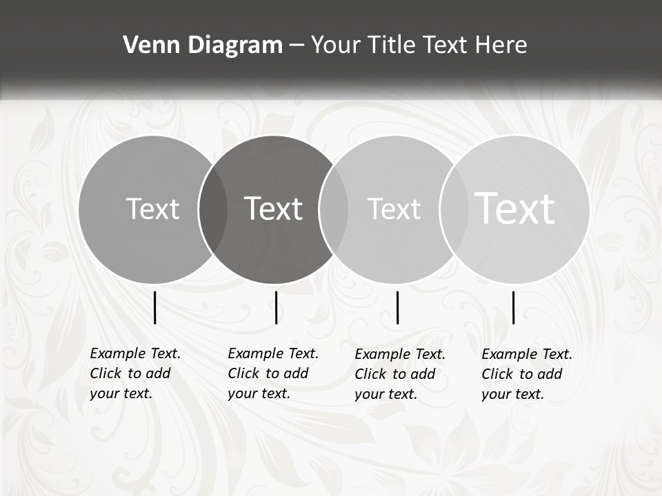 A Powerpoint Presentation With A White Background PowerPoint Template
