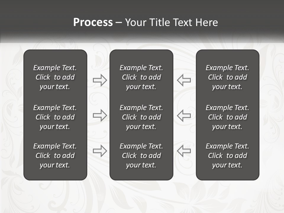 A Powerpoint Presentation With A White Background PowerPoint Template