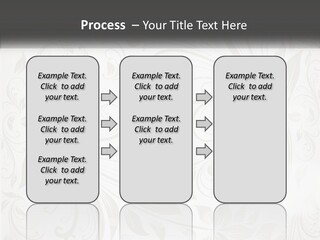 A Powerpoint Presentation With A White Background PowerPoint Template