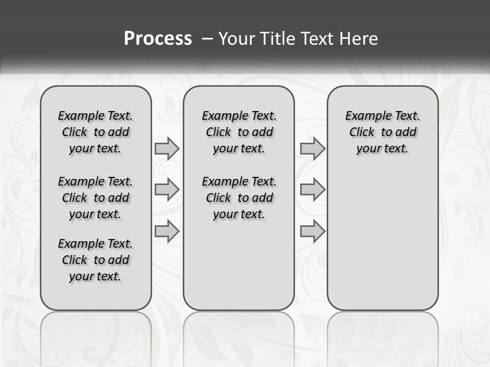 A Powerpoint Presentation With A White Background PowerPoint Template
