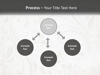 A Powerpoint Presentation With A White Background PowerPoint Template