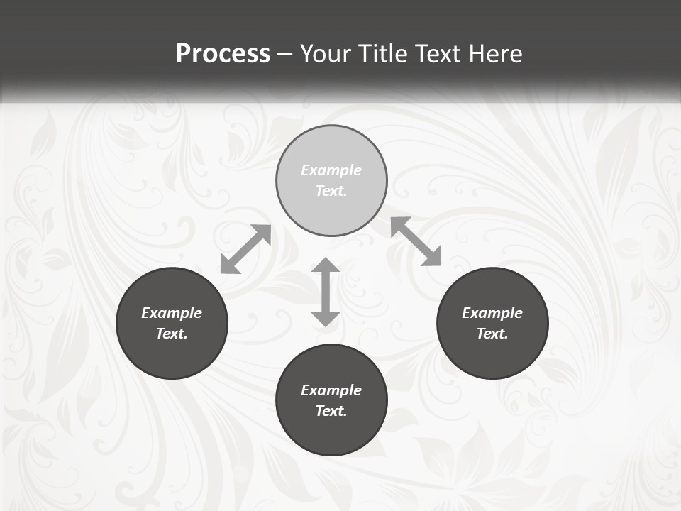 A Powerpoint Presentation With A White Background PowerPoint Template