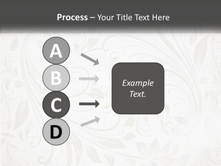 A Powerpoint Presentation With A White Background PowerPoint Template