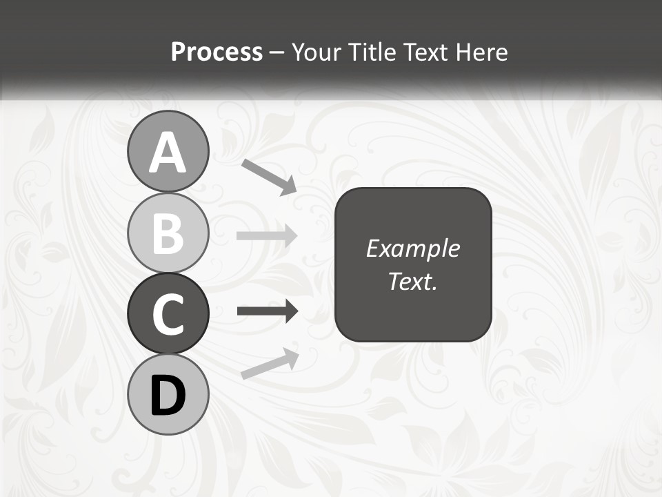 A Powerpoint Presentation With A White Background PowerPoint Template