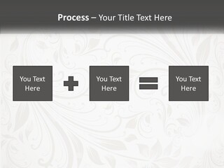 A Powerpoint Presentation With A White Background PowerPoint Template