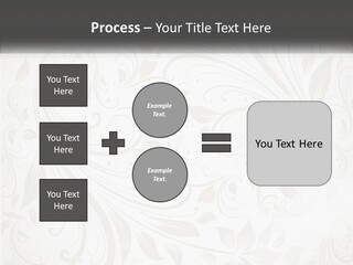 A Powerpoint Presentation With A White Background PowerPoint Template