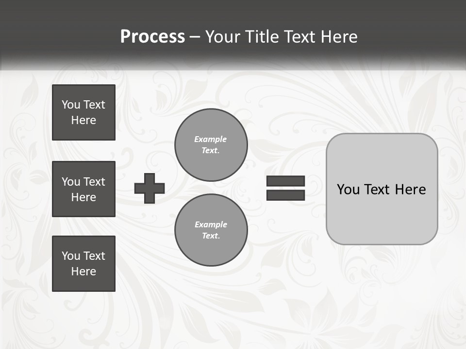 A Powerpoint Presentation With A White Background PowerPoint Template