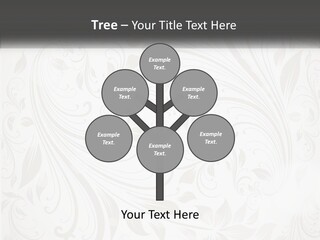 A Powerpoint Presentation With A White Background PowerPoint Template