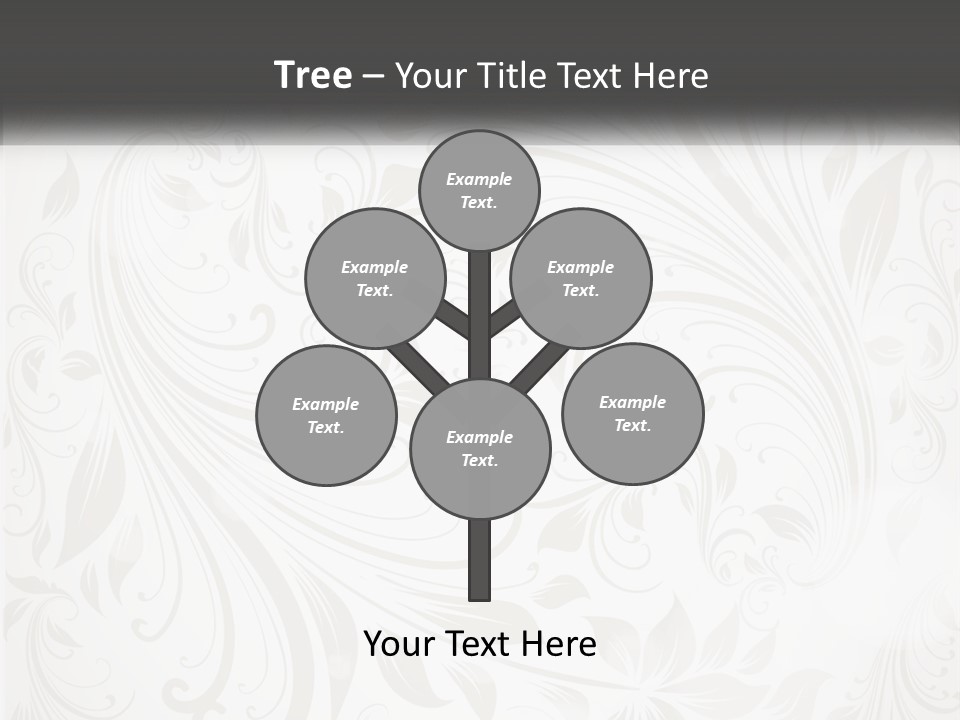 A Powerpoint Presentation With A White Background PowerPoint Template