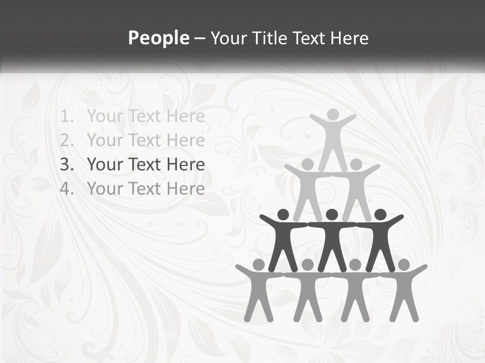 A Powerpoint Presentation With A White Background PowerPoint Template