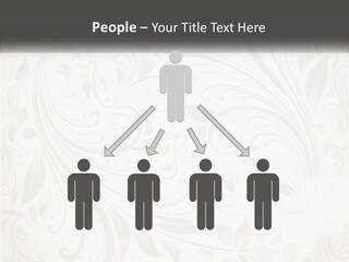 A Powerpoint Presentation With A White Background PowerPoint Template