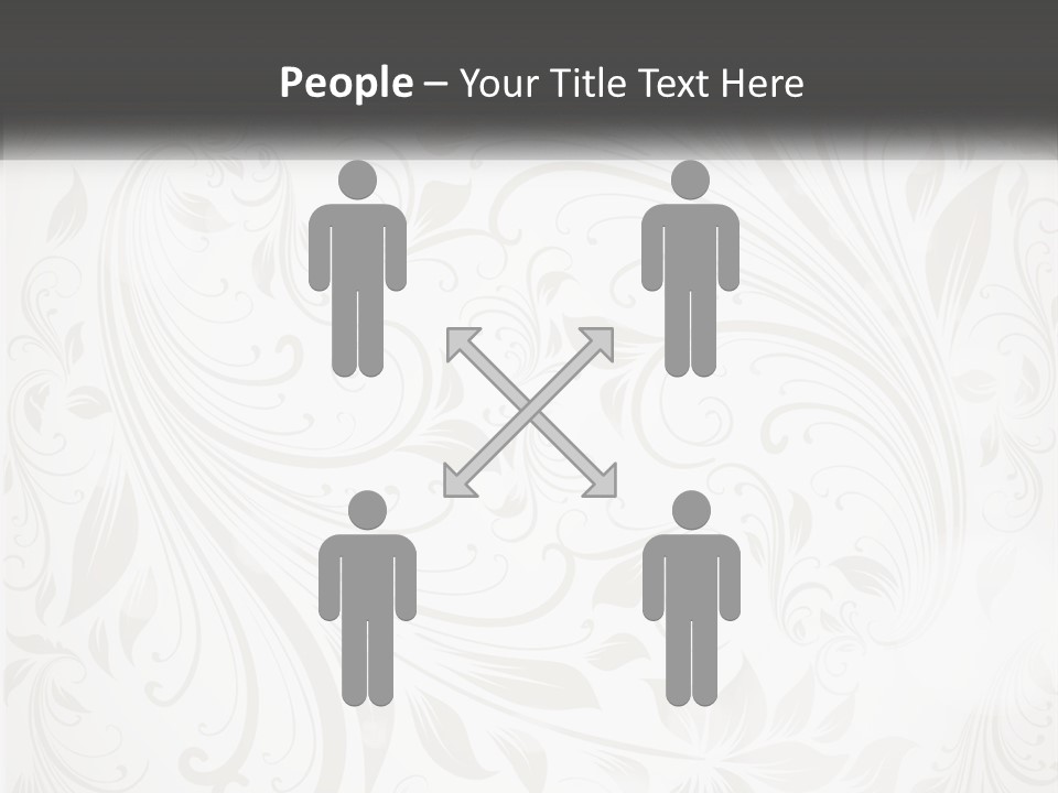 A Powerpoint Presentation With A White Background PowerPoint Template