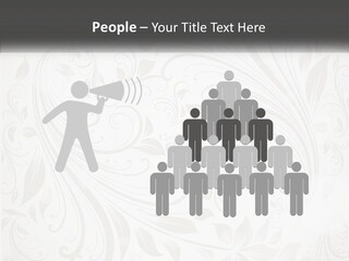 A Powerpoint Presentation With A White Background PowerPoint Template