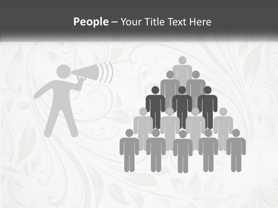 A Powerpoint Presentation With A White Background PowerPoint Template