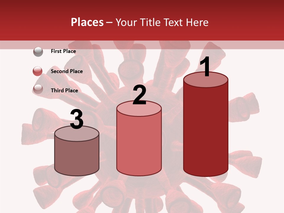A Red And White Corona Corona Powerpoint Presentation PowerPoint Template