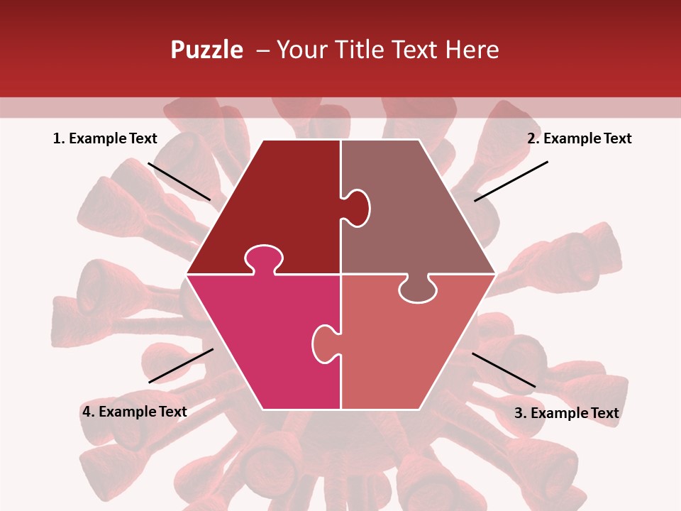 A Red And White Corona Corona Powerpoint Presentation PowerPoint Template