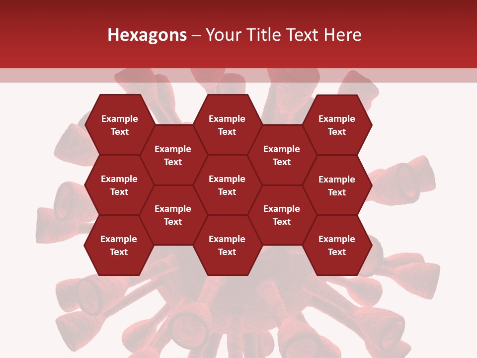 A Red And White Corona Corona Powerpoint Presentation PowerPoint Template