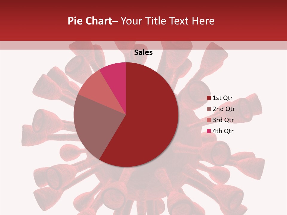 A Red And White Corona Corona Powerpoint Presentation PowerPoint Template