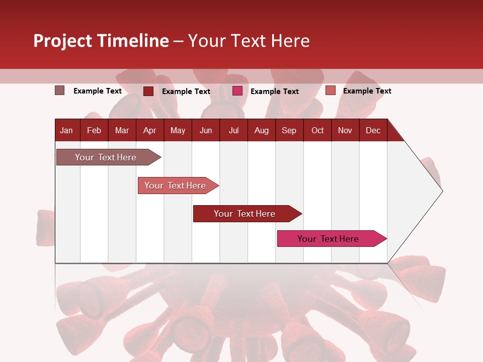 A Red And White Corona Corona Powerpoint Presentation PowerPoint Template